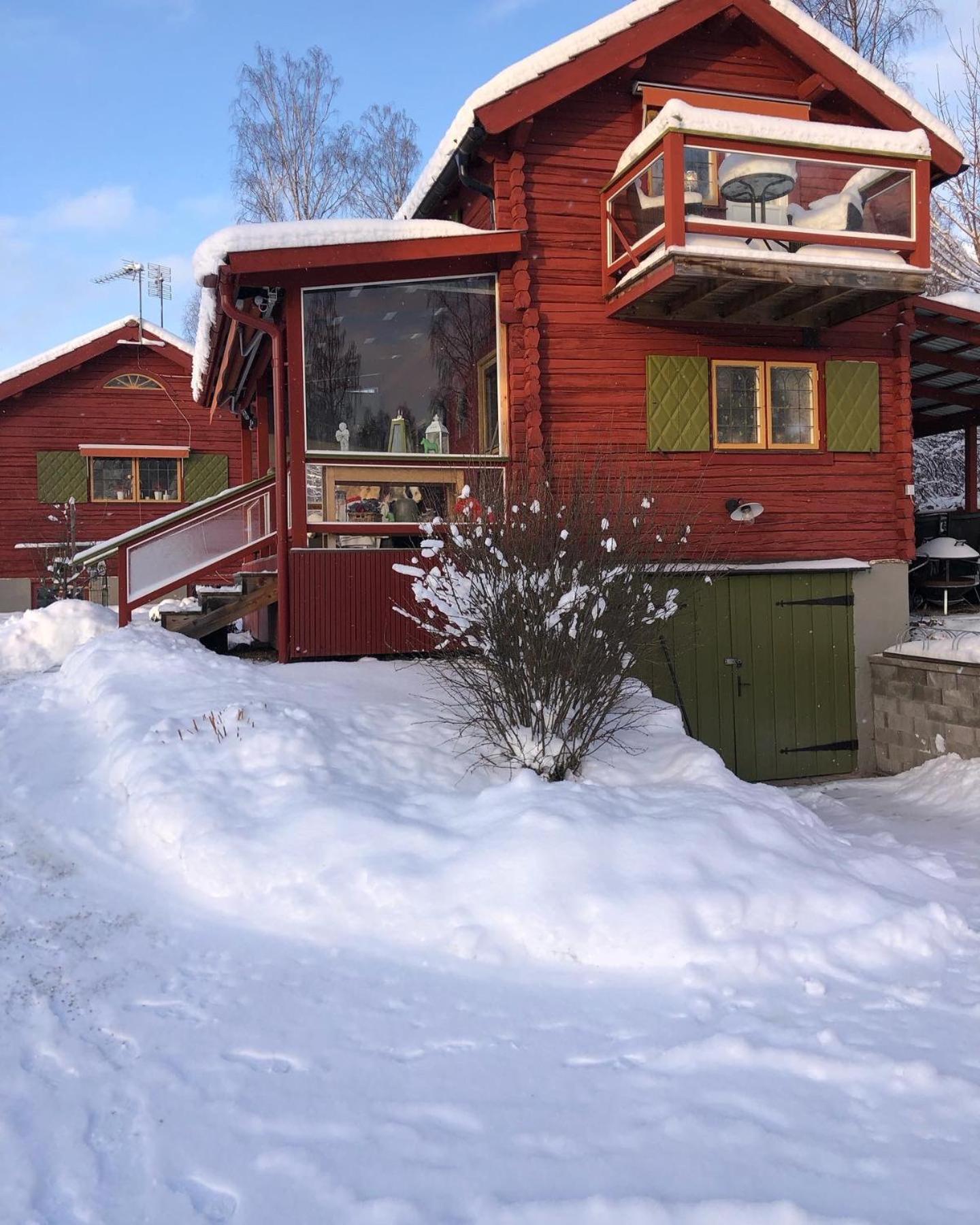 Mysigt Boende I Raettvik Med Utsikt Oever Siljan Exteriér fotografie