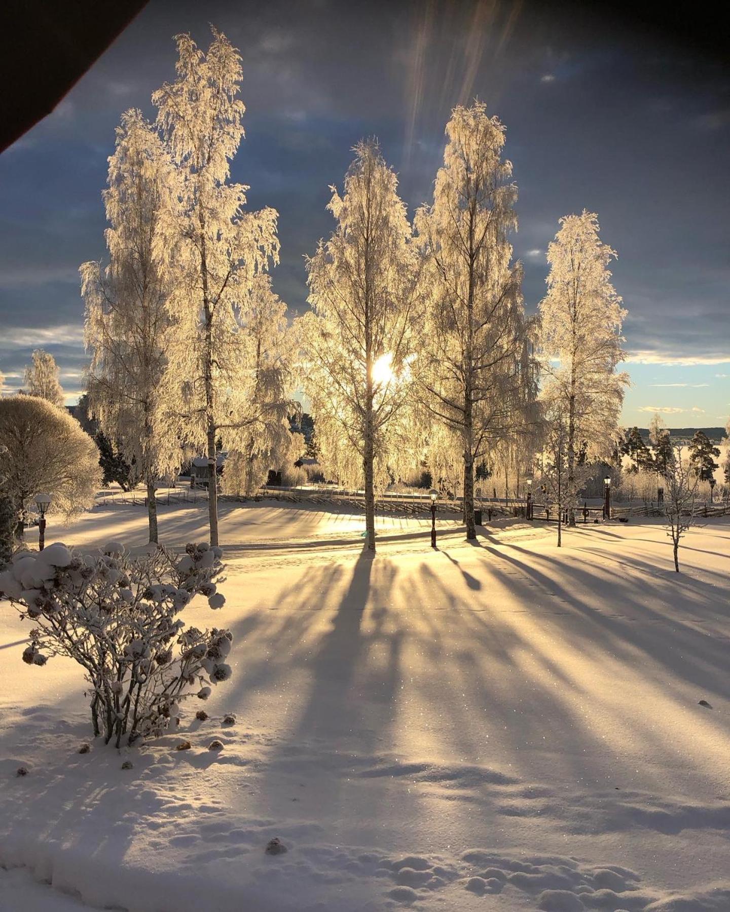 Mysigt Boende I Raettvik Med Utsikt Oever Siljan Exteriér fotografie